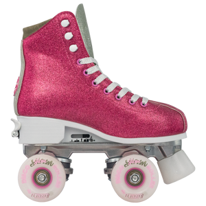 Crazy Glam Adjustable Roller Skates Pink/Silver