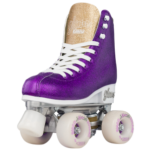 Crazy Glam Adjustable Roller Skates Purple/Gold