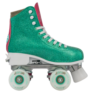 Crazy Glam Adjustable Roller Skates Teal/Pink