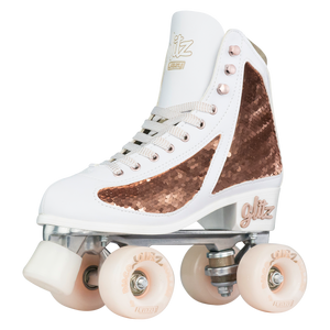 Crazy Glitz Roller Skates Rose Gold