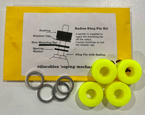 Disco Radius King Pin Kit