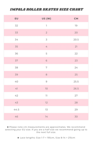 Impala Samira Suede Roller Skates Black Night