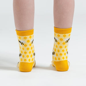 Sock it to Me Bee's Knees Youth Crew Socks
