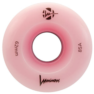 Luminous LED Quad 62mm 85a Sixies Wheel 4pack