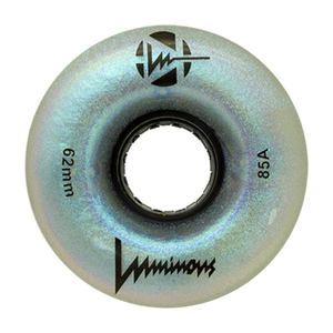 Luminous LED Quad Wheels Glitter 62mm 85a 4pk