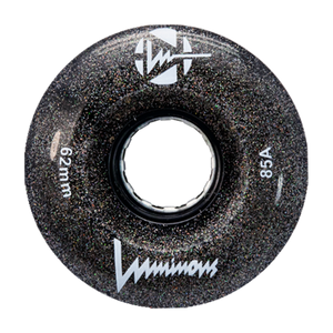 Luminous LED Quad Wheels Glitter 62mm 85a 4pk