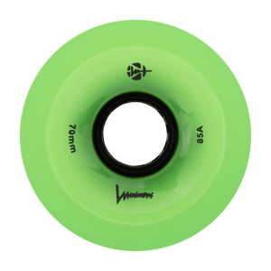 Luminous LED Longboard Wheels Glow 70mm 85a 4pk
