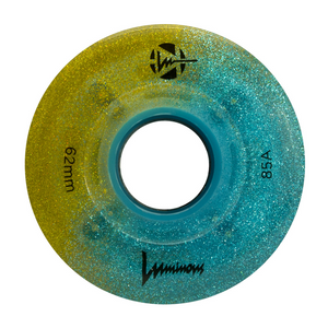 Luminous LED Quad Wheels Glitter 62mm 85a 4pk