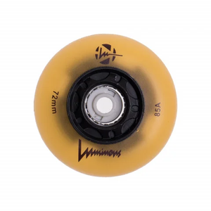 Luminous LED Inline Wheels Glow 72mm 85a 4pk