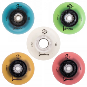 Luminous LED Inline Wheels Glow 72mm 85a 4pk