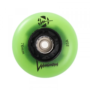 Luminous LED Inline Wheels Glow 76mm 85a 4pk