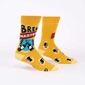 Sock It To Me Brew Master Mens Crew Socks