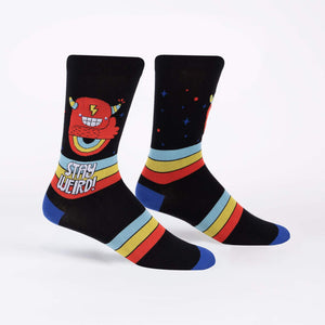 Sock It To Me Stay Weird - Mens Crew