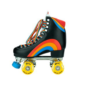 Moxi Rainbow Rider Roller Skates - Asphalt Black
