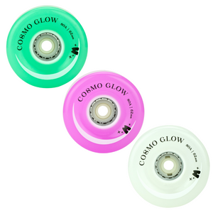 Moxi Cosmo Glow Wheels 62mm 80a 4pk