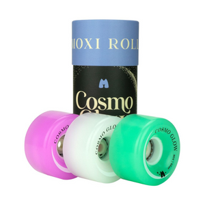 Moxi Cosmo Glow Wheels 62mm 80a 4pk