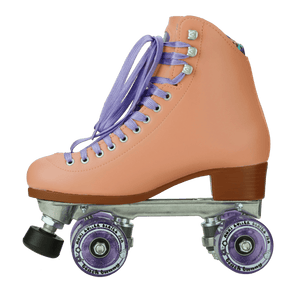 Moxi Beach Bunny Roller Skates Peach Blanket