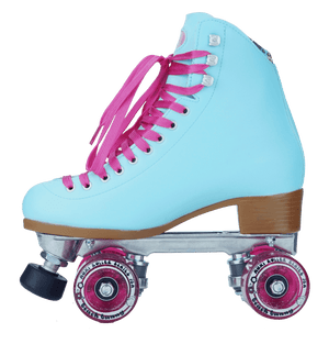Moxi Beach Bunny Roller Skates Blue Sky