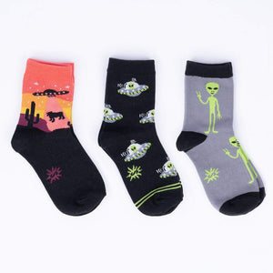 Sock it to Me Area 51 Crew Sock 3pack - Junior