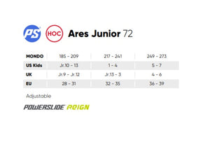 Powerslide Reign Ares Junior Adjustable Hockey Inline Skates