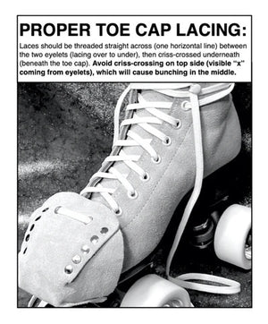 RollerStuff Toe Caps White