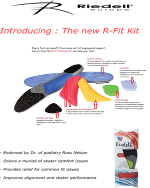 Riedell R-Fit Footbed Kit - Skatescool Australia