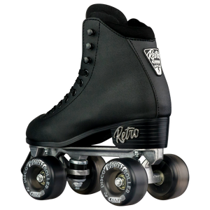 Crazy Retro Roller Skates Black