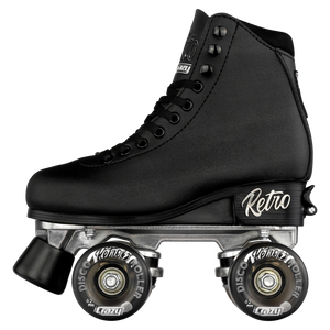 Crazy Retro Adjustable Roller Skates Black