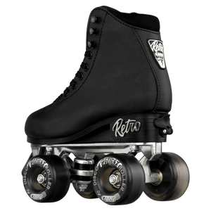 Crazy Retro Adjustable Roller Skates Black