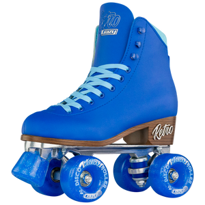 Crazy Retro Roller Skates Blue