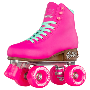 Crazy Retro Adjustable Roller Skates Pink
