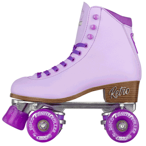 Crazy Retro Roller Skates Purple