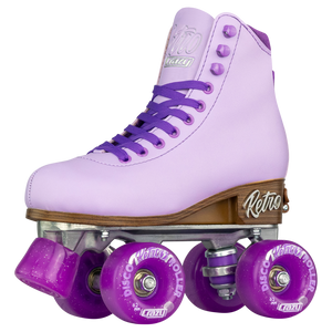 Crazy Retro Adjustable Roller Skates Purple