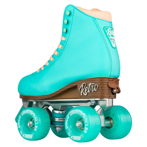Crazy Retro Adjustable Roller Skates Teal