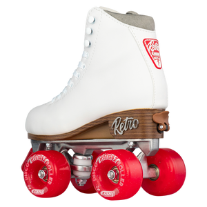 Crazy Retro Adjustable Roller Skates White