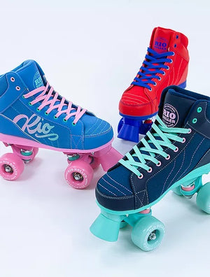 Rio Roller Lumina Roller Skates Blue Pink