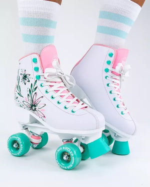Rio Roller Artist Floral Roller Skates