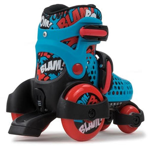 SFR STOMPER ADJUSTABLE BOYS JUNIOR INLINE SKATES - Skatescool Australia