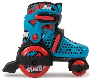 SFR STOMPER ADJUSTABLE BOYS JUNIOR INLINE SKATES - Skatescool Australia