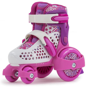 SFR STOMPER ADJUSTABLE GIRLS JUNIOR INLINE SKATES - Skatescool Australia