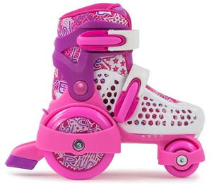 SFR STOMPER ADJUSTABLE GIRLS JUNIOR INLINE SKATES - Skatescool Australia