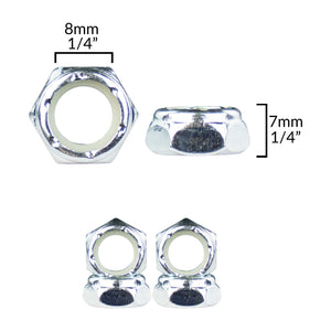 Crazy Kingpin Nuts (Fine Thread) 4pk