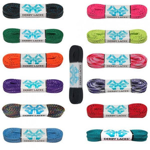 DERBY LACES WAXED 96" (244CM) - Skatescool Australia