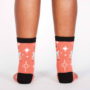 SOCK IT TO ME WITH BELLS ON! WOMENS CREW SOCKS
