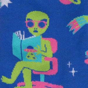 Sock It To Me InterGalactic Reading List - Womens Crew