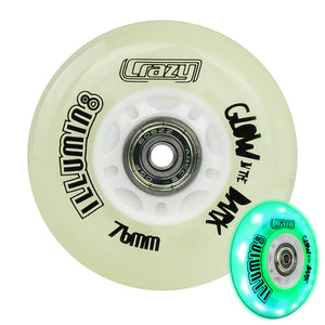 Crazy Illumin8 LED Light Up Inline Wheels