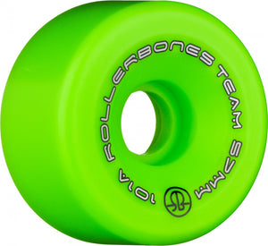 Rollerbones Team Logo Wheels 57mm 101a 8pk