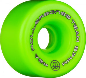 Rollerbones Team Logo Wheels 57mm 98a 8pk