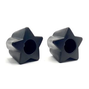 RollerStuff Twinkle Toes Bolt On Toe Stops Paul Stanley Black