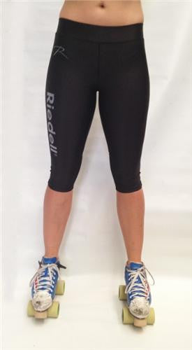 Riedell Compression Leggings Womens 3/4 Length - Skatescool Australia